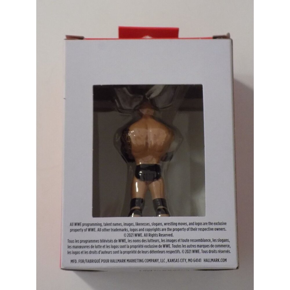 Dwayne "The Rock" Johnson 2022 Hallmark Ornament  WWE New In Box Christmas - Picture 4 of 6
